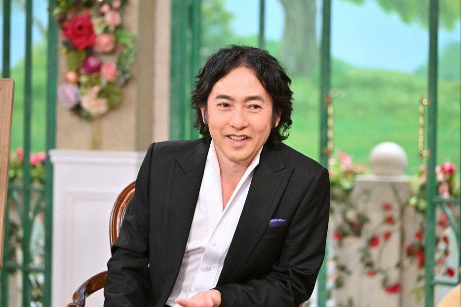 7月31日放送の「徹子の部屋」に出演する秋川雅史さん＝テレビ朝日提供