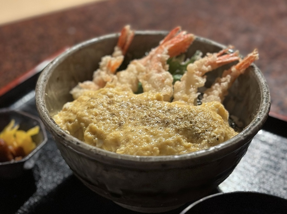 『魚志楼』の「甘海老天丼」