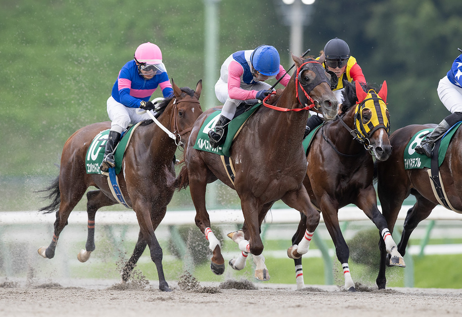 オパールカップ・ベルベストランナーと高橋悠里騎手 (C)岩手県競馬組合