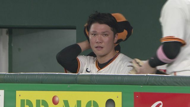 5試合ぶりのスタメンでヒットは出なかった坂本勇人選手(画像:日テレジータス)