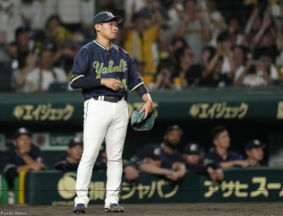 ヤクルト・田口麗斗 (C)Kyodo News