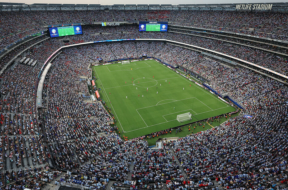 2026年Ｗ杯では決勝の舞台となるメットライフスタジアム　photo by Getty Images