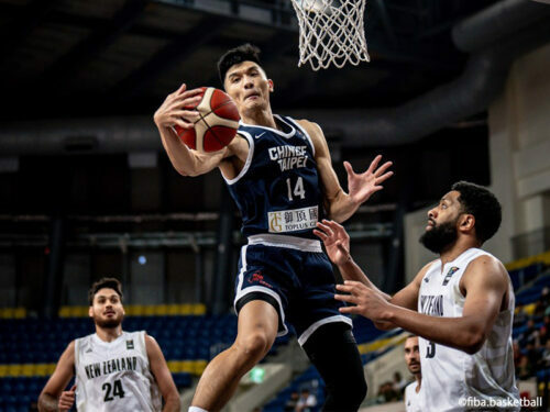 金沢武士団との契約基本合意が発表された謝宗融 [写真]＝fiba.basketball