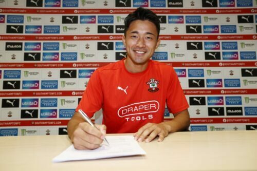 サウサンプトンに加入した菅原由勢 [写真]＝Southampton FC via Getty Images