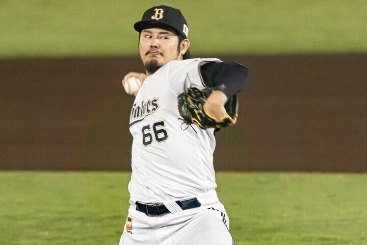 中日ではクローザー経験もある鈴木博。新天地でさらなる活躍を見せたい。写真：野口航志（DsStyle）