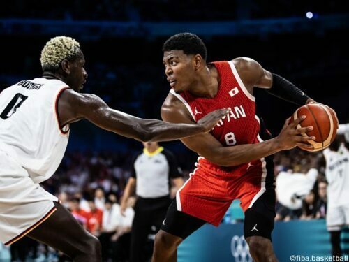 日本の得点源として活躍した八村[写真]=fiba.basketball