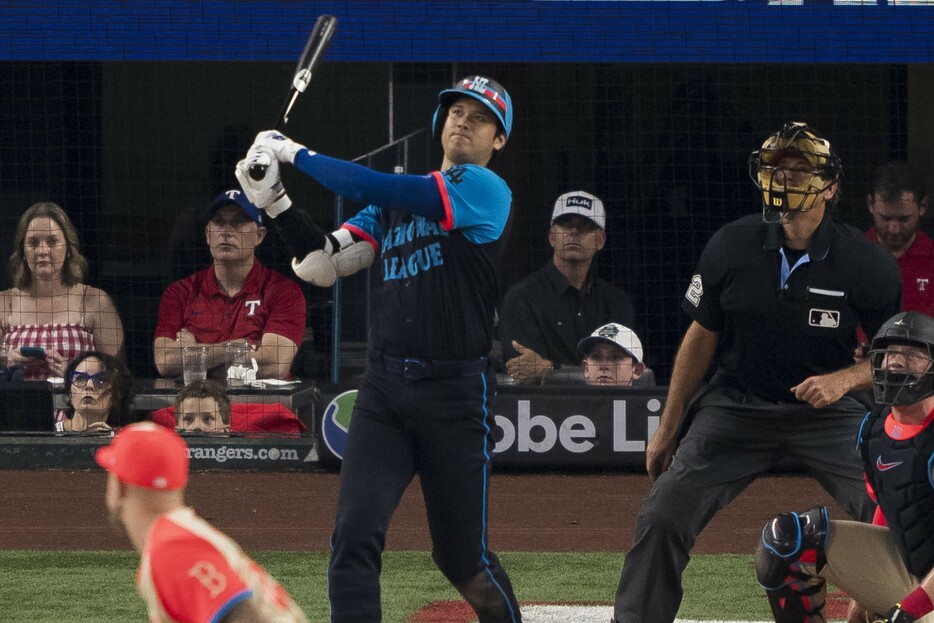 オールスターで異彩を放った大谷。(C)Getty Images