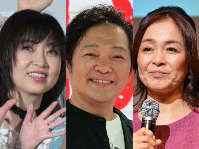 （左から）林原めぐみ、山口勝平、日高のり子