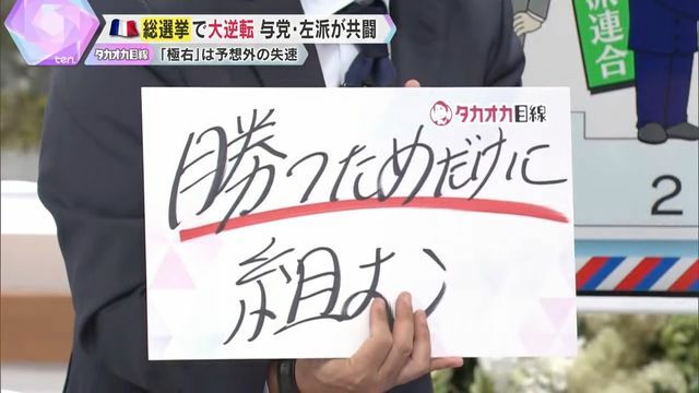 勝つためだけに与野党が組んだ