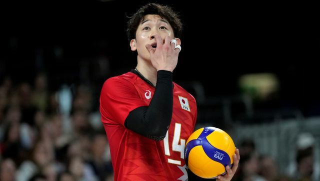 バレーボール・石川祐希選手(写真：AP/アフロ)