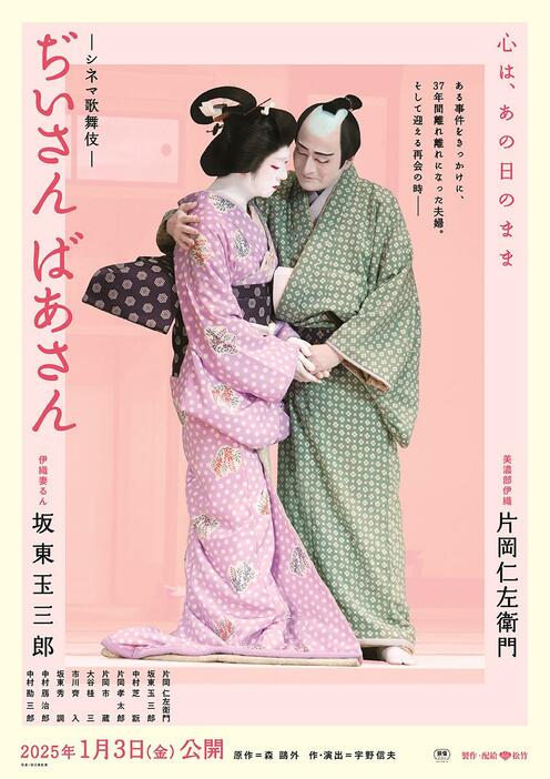 シネマ歌舞伎『ぢいさんばあさん』ポスタービジュアル (C)松竹株式会社