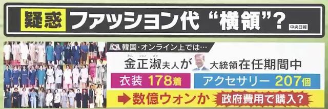 数億ウォンの“ファッション代”を政府費用で…？