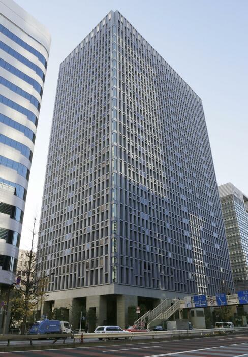 清水建設の本社＝2017年12月、東京都中央区