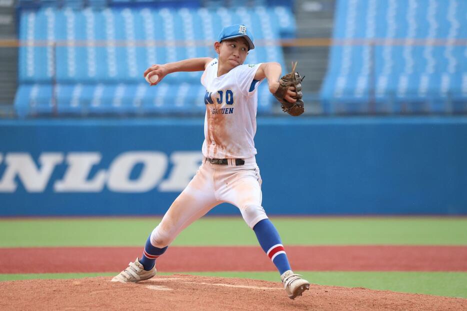 投打で躍動した錦城学園・吉見 幹太投手（3年）