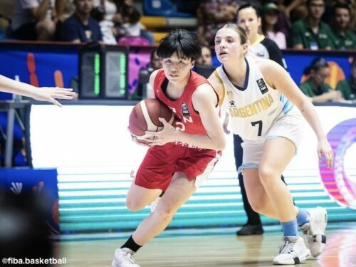 14得点を挙げた濱田ななの［写真］＝fiba.basketball