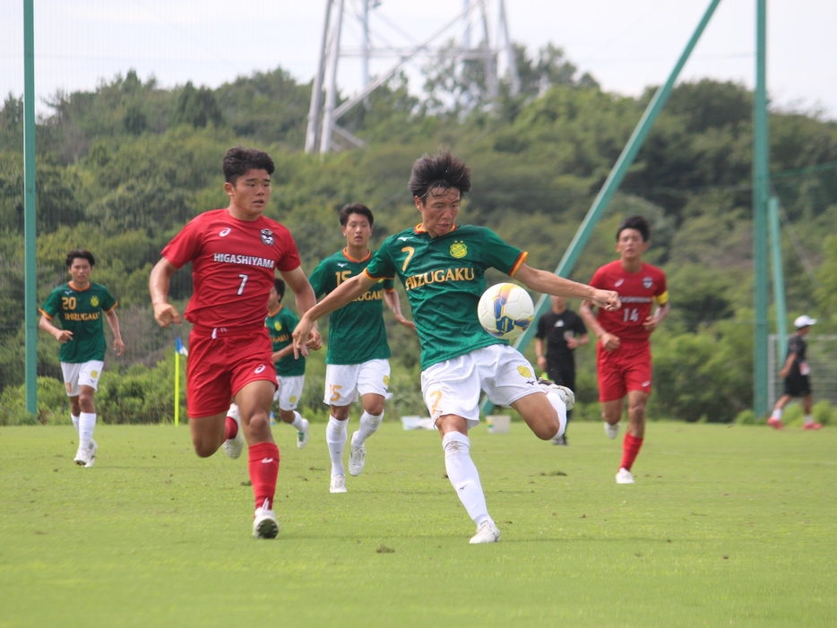 静岡学園MF7天野太陽