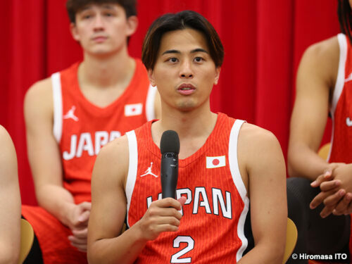 パリ五輪バスケ男子日本代表のキャプテンを務める富樫勇樹［写真］＝伊藤大允