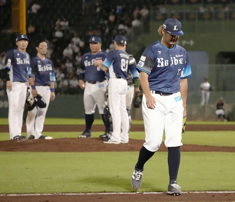 西武・高橋光成　(C)Kyodo News