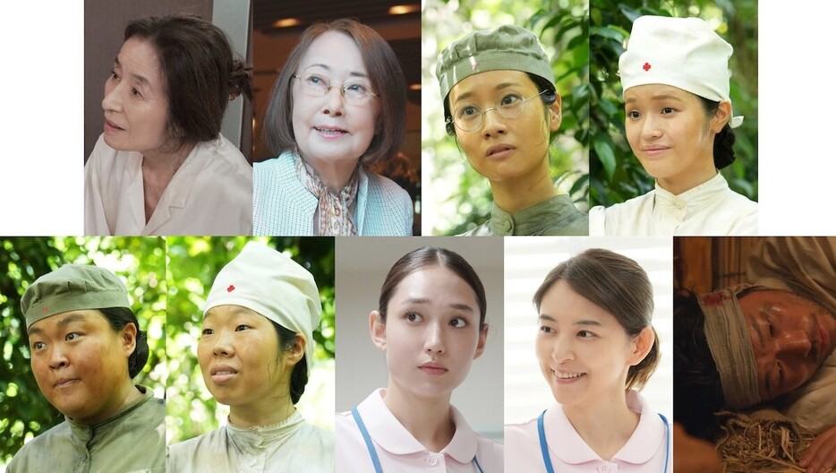 （上段左から）倍賞美津子、吉行和子、藤間爽子、豊嶋花　（下段左から）富山えり子、うらじぬの、白本彩奈、宮澤美保、高橋努 ©テレビ東京