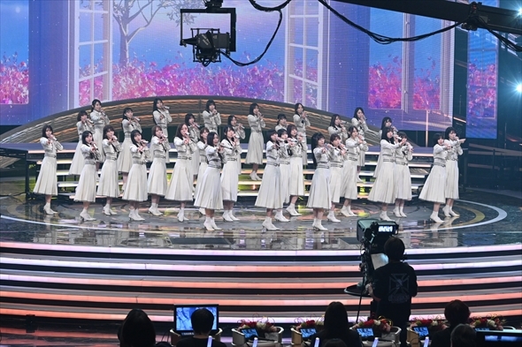 第75回NHK紅白歌合戦リハーサルに登場した乃木坂46