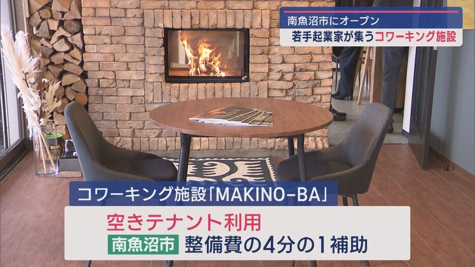 24時間利用できるコワーキング施設『MAKINO-BA』