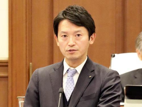 斎藤元彦知事（１３日）