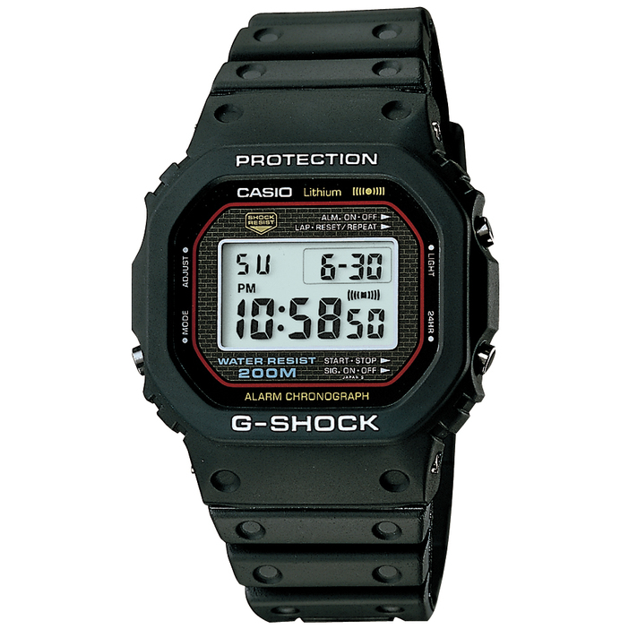 1983年発売のオリジナルモデルG-SHOCK「DW-5000C-1A」