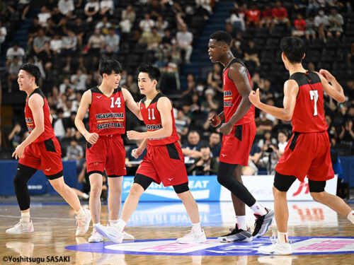 夏に続いてウインターカップでも優勝を目指す東山 [写真]＝佐々木啓次