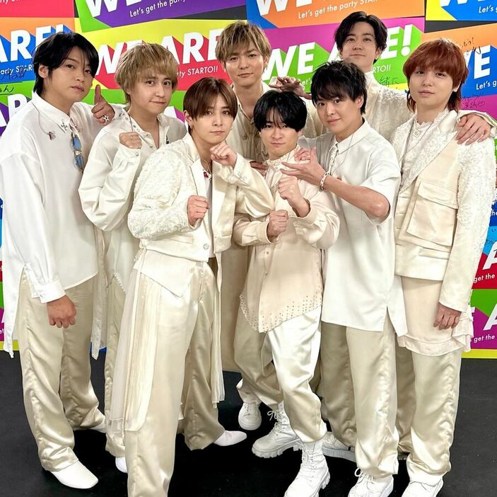 Hey!Say!JUMP　※画像はHey!Say!JUMPの公式インスタグラムより