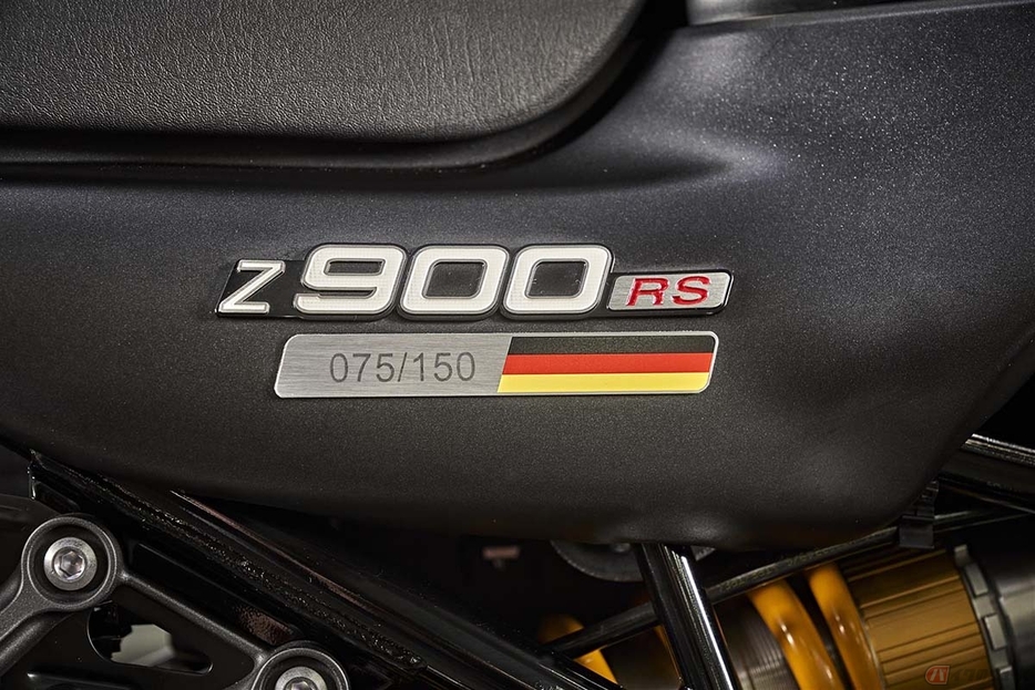 カワサキ・ドイツ設立50周年を記念した限定車「Z900RS SE 50-Jahre-Jubiläumsmodel」