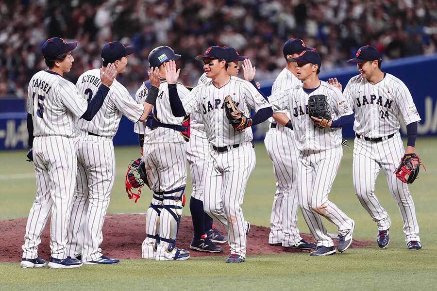 野球日本代表「侍ジャパン」【写真：小林靖】