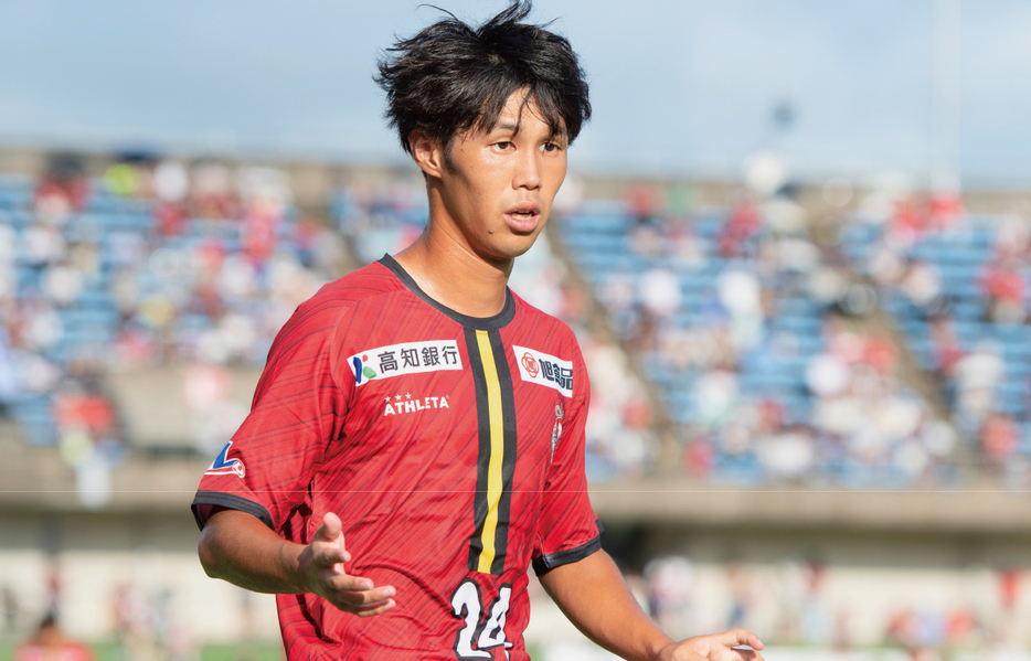 高知ユナイテッドSCがMF瀬尾純基(25)と新契約