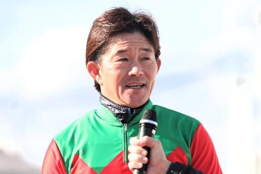 地方競馬通算3500勝を達成した小牧太騎手 (C)兵庫県競馬組合