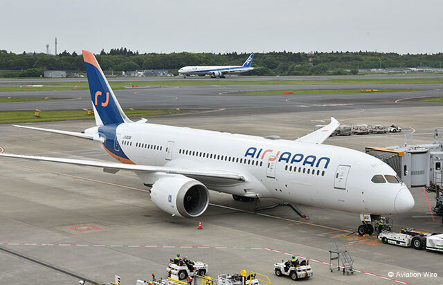 AirJapanの787-8＝24年4月 PHOTO: Yusuke KOHASE/Aviation Wire