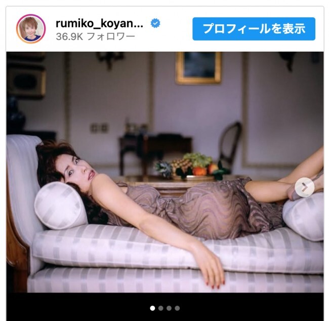 小柳ルミ子、25年前発表写真集からのカットを披露　※「小柳ルミ子」インスタグラム