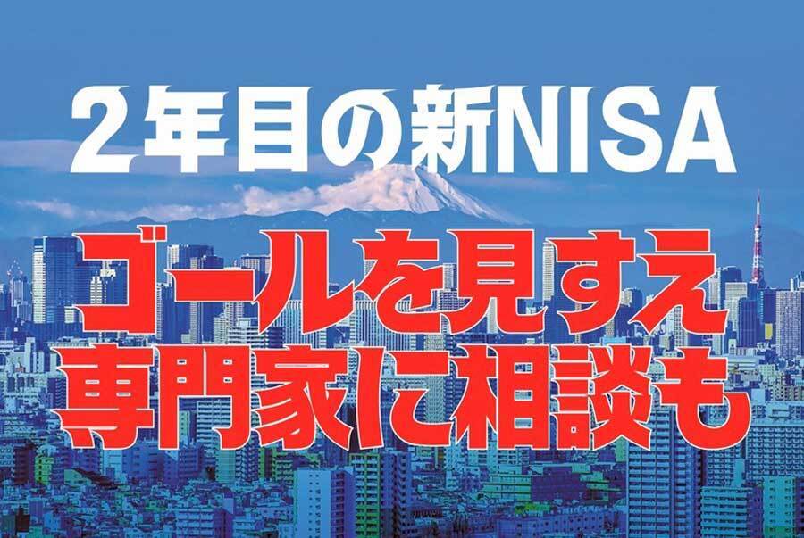 2年目の新NISA ゴールを見すえ専門家に相談も