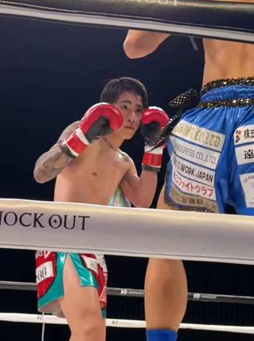 前田太尊を下した壱・センチャイジム（KNOCK OUT公式インスタグラムから）