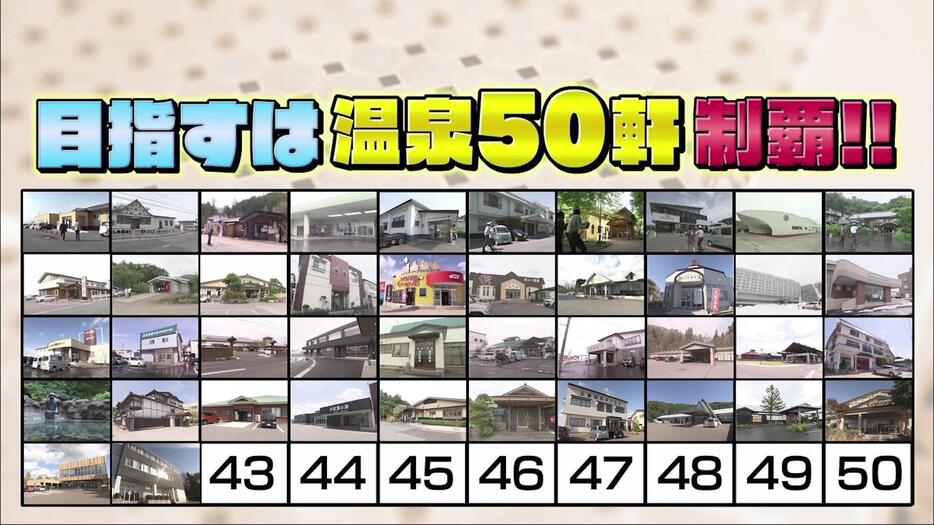 50軒制覇まであと8軒