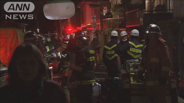 "東京・町田市で住宅5軒焼ける火事　けが人なし"