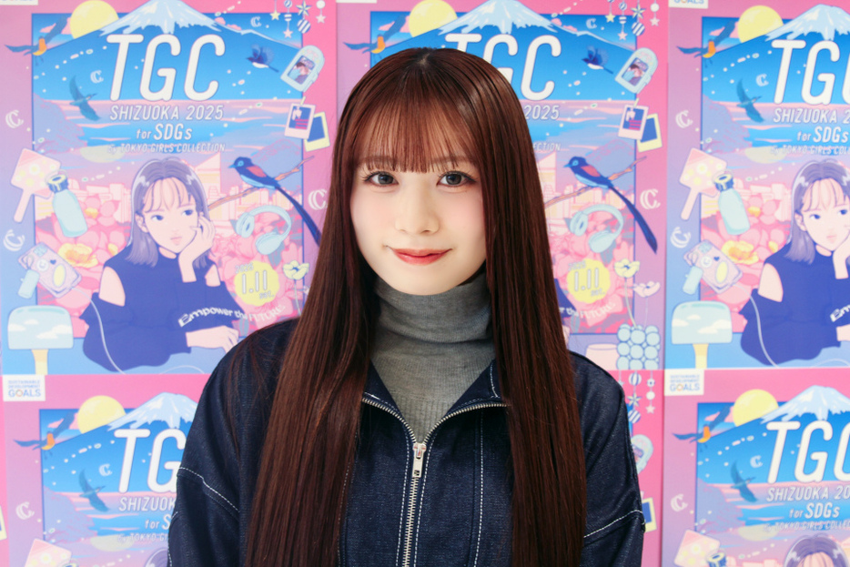 『SDGs推進 TGC しずおか 2025 by TOKYO GIRLS COLLECTION』に出演するCANDY TUNE・立花琴未 （C）ORICON NewS inc.