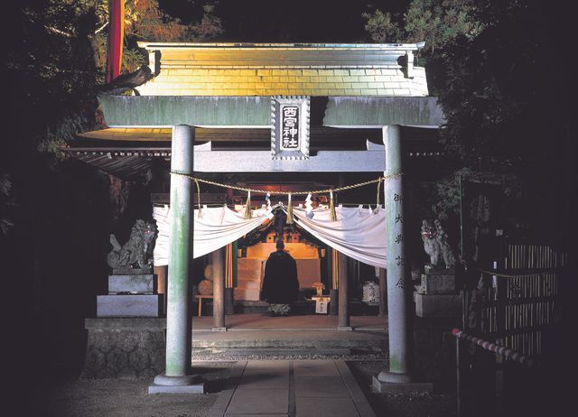 中津川西宮神社（武川治宏さん提供）