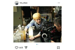 小林虎之介【写真：インスタグラムのスクリーンショット】