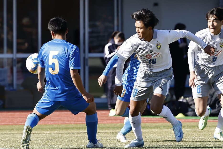 大津高は4発快勝で初戦突破!(HIGH SCHOOL SOCCER YEARBOOK)