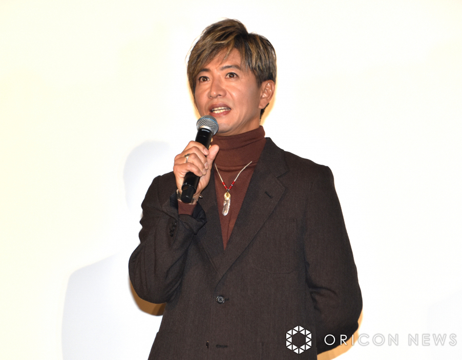 劇場版『グランメゾン・パリ』の初日舞台あいさつに登壇した木村拓哉 （C）ORICON NewS inc.