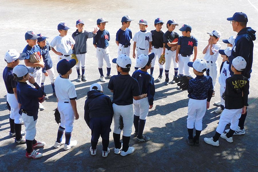 東京・町田市の町田玉川学園少年野球クラブ【写真：間淳】