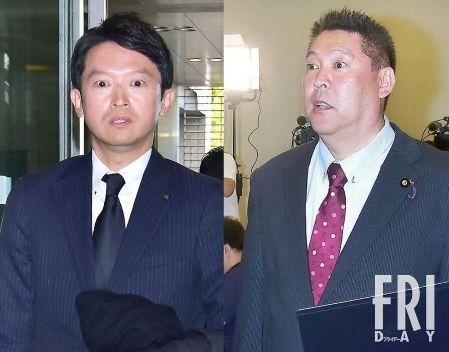 兵庫県警が捜査をすることになった斎藤元彦兵庫県知事とNHK党の立花孝志氏