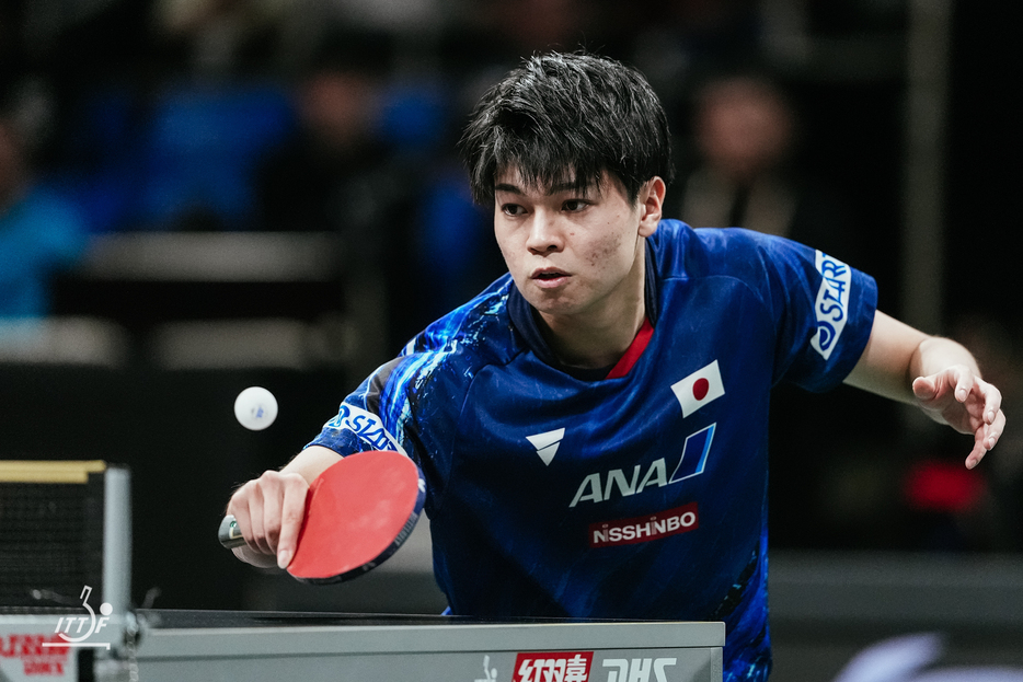 田中佑汰 PHOTO：ITTF