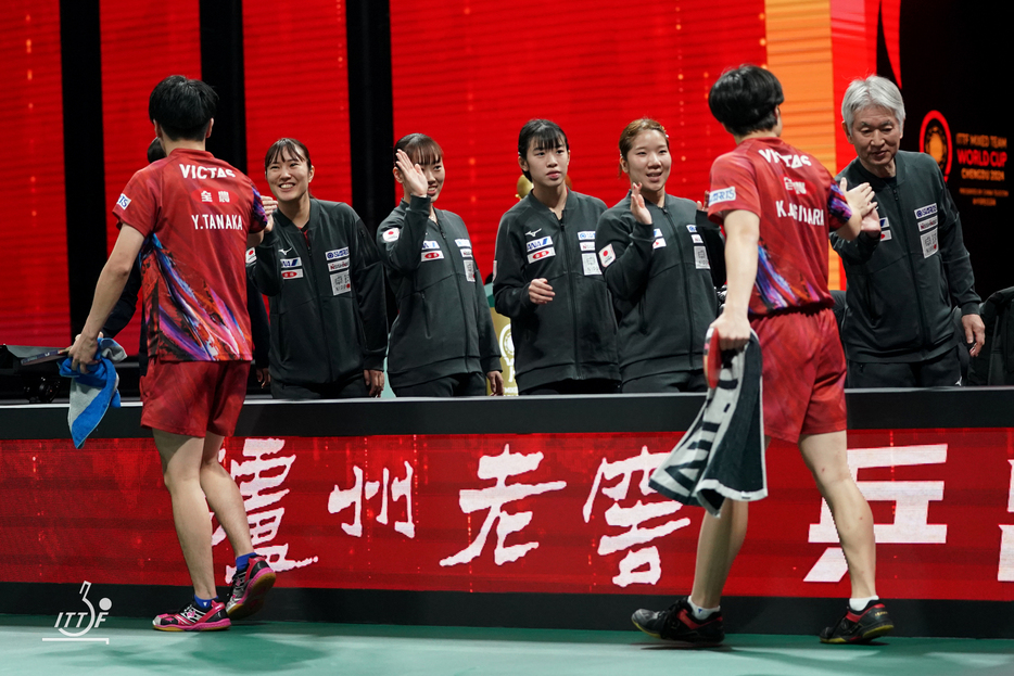 卓球日本代表 PHOTO：ITTF