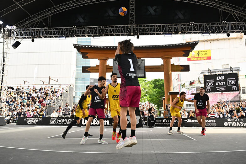 「3x3」ワールドツアーの誘致で街のブランド力が向上（写真提供/3x3のまち宇都宮推進委員会）