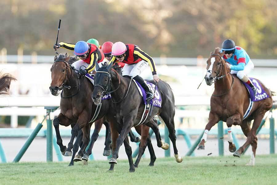 有馬記念を制したレガレイラ（左）【写真：産経新聞社】